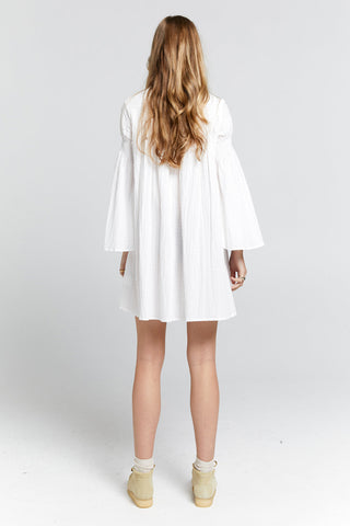 Suki Organic Cotton Dress Off-White