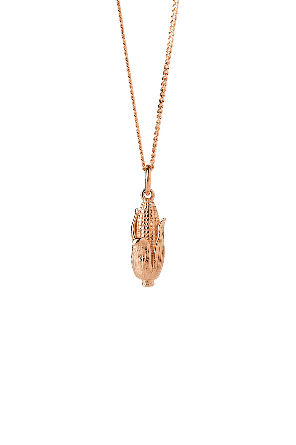 Sweet Corn Necklace Rose Gold