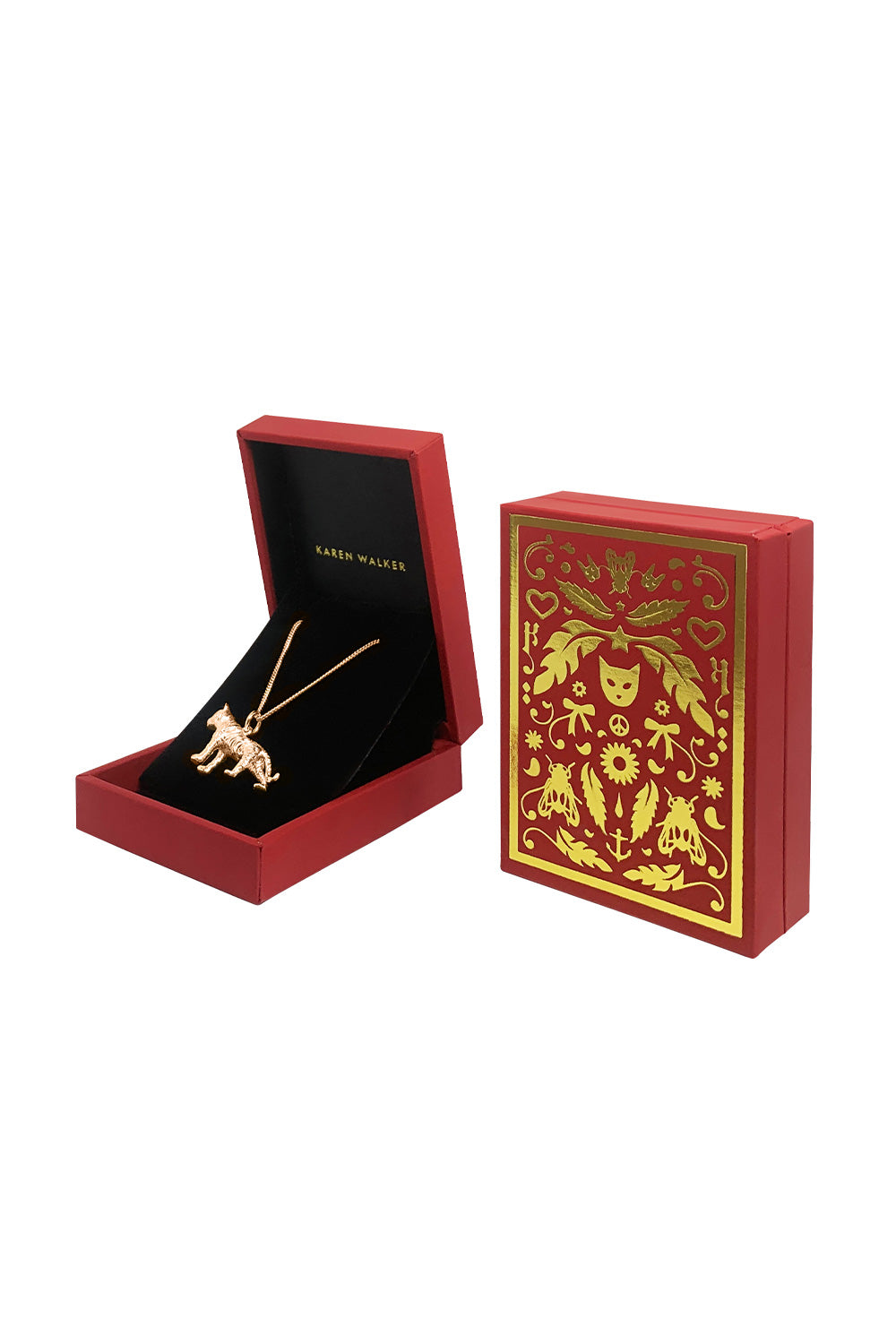 Tiger Necklace Rose Gold