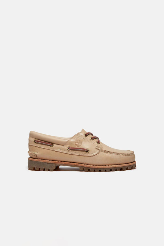Noreen 3-Eye Lug Shoe Medium Beige