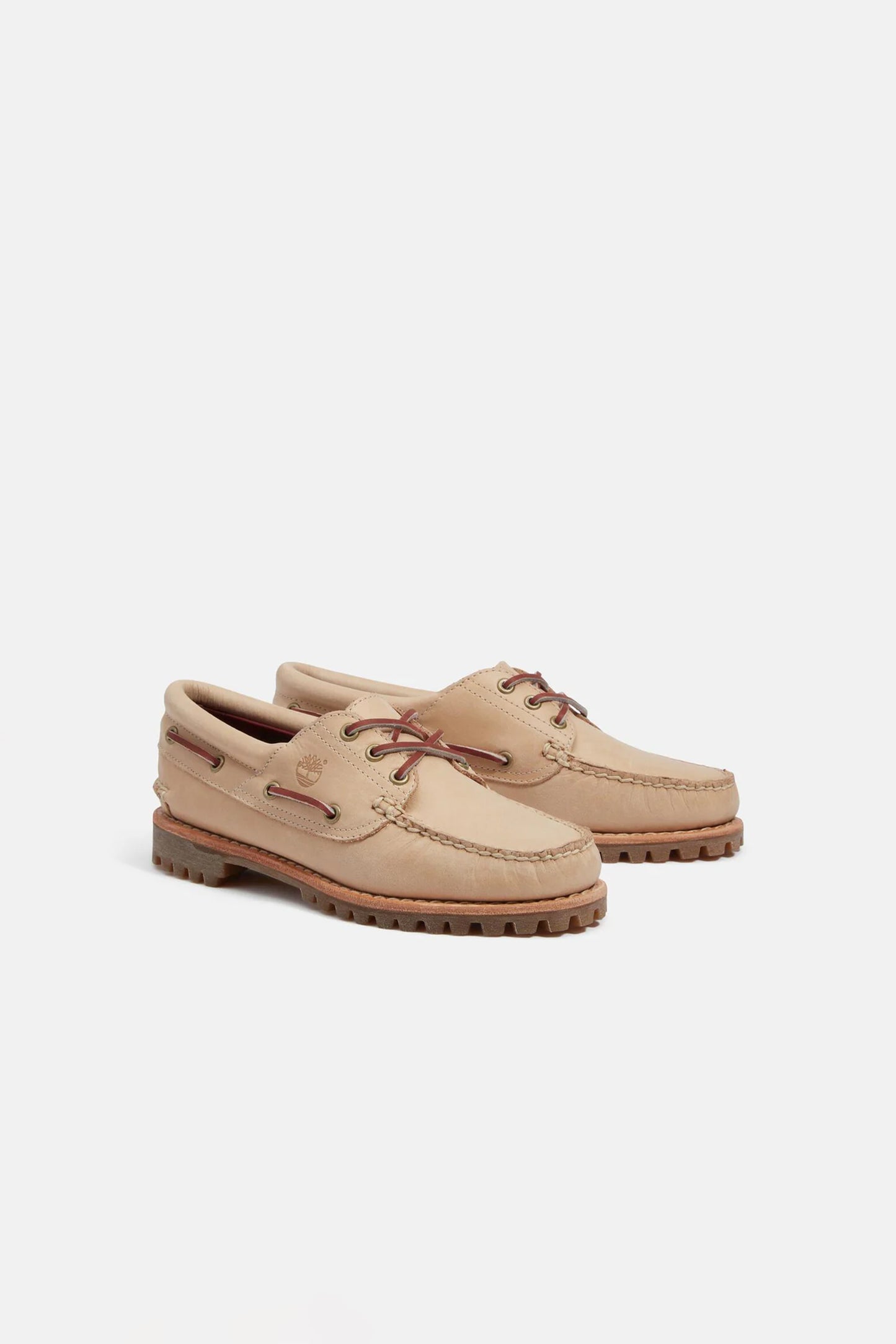 Noreen 3-Eye Lug Shoe Medium Beige