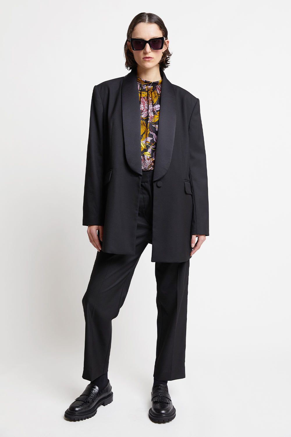 Tuxedo Trousers Black