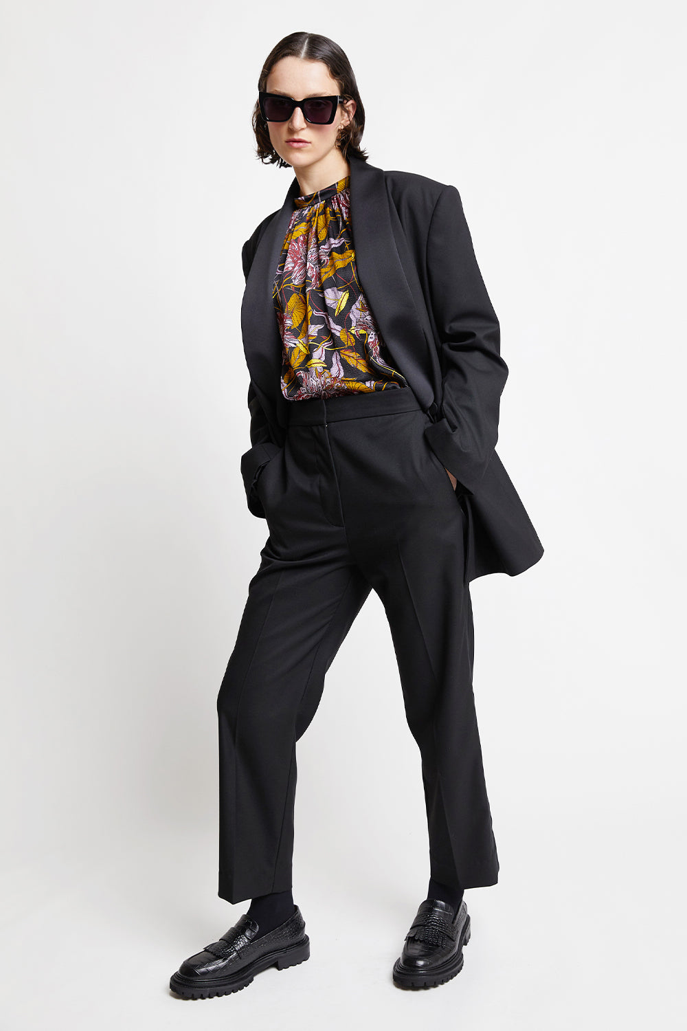 Tuxedo Trousers Black