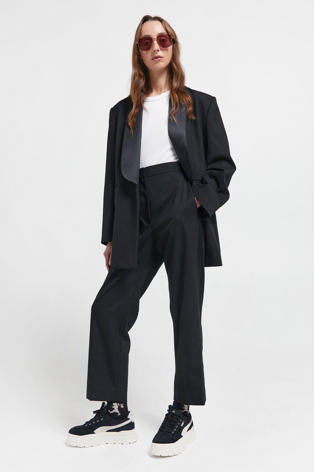 Tuxedo Trousers Black