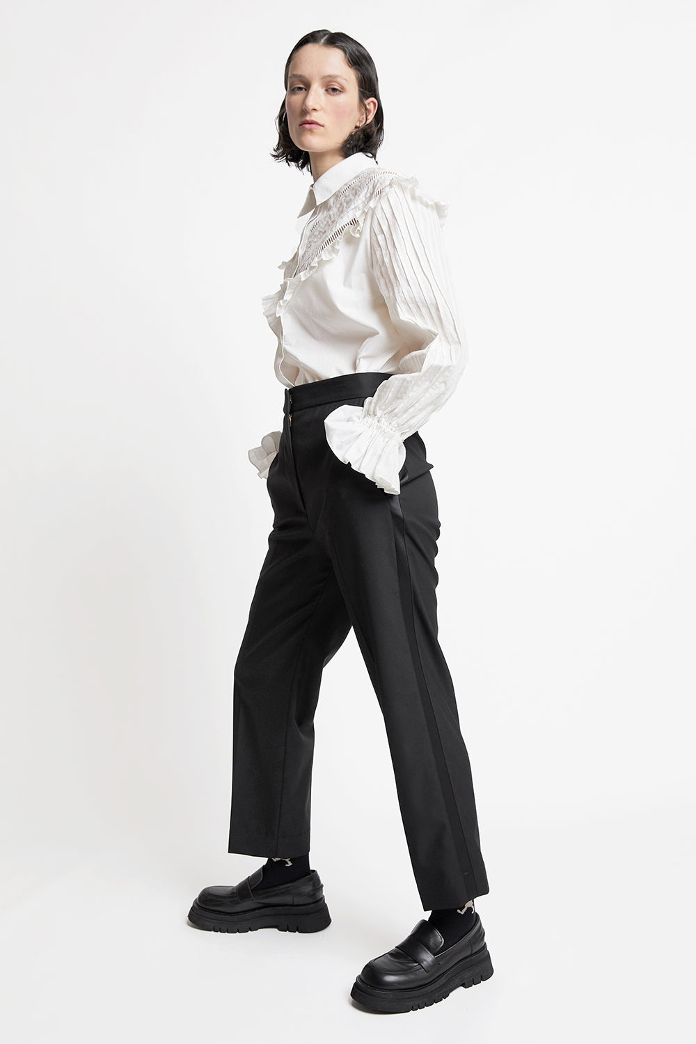 Tuxedo Trousers Black