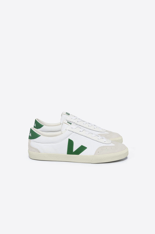Volley White/Emeraude