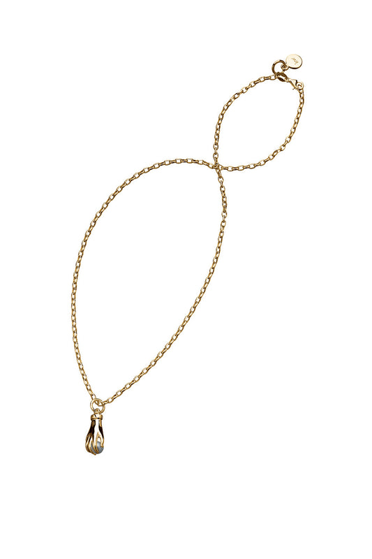 Wisdom Pendant Gold & Pearl