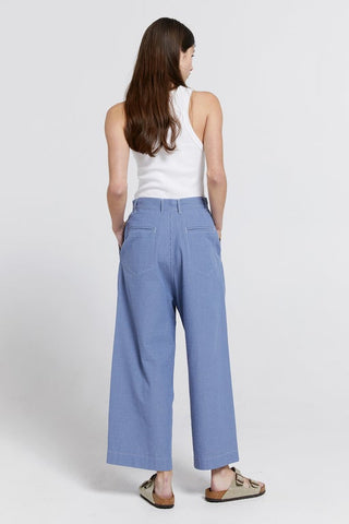 Workwear Organic Cotton Pants Blue