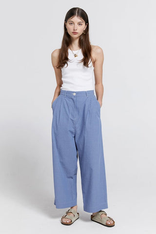 Workwear Organic Cotton Pants Blue
