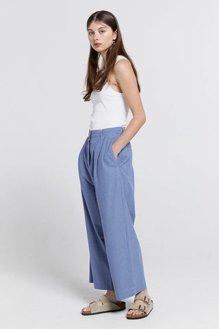 Workwear Organic Cotton Pants Blue