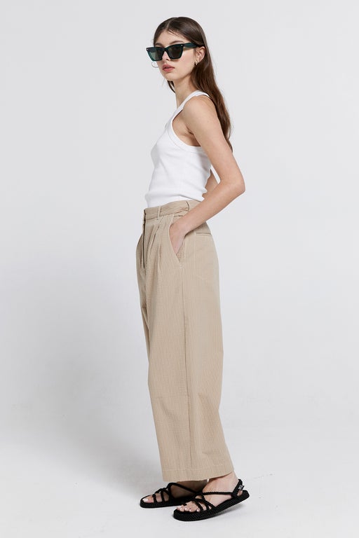 Workwear Organic Cotton Pants Sand