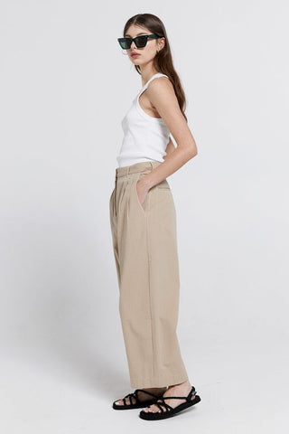 Workwear Organic Cotton Pants Sand