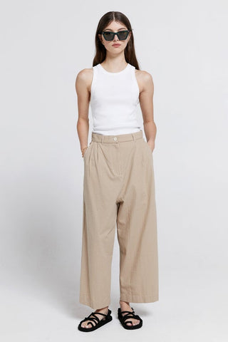 Workwear Organic Cotton Pants Sand