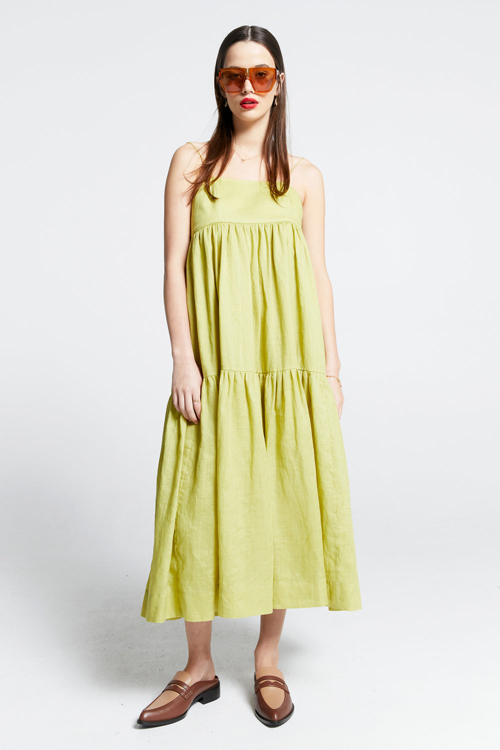 Zestful Dress Lime
