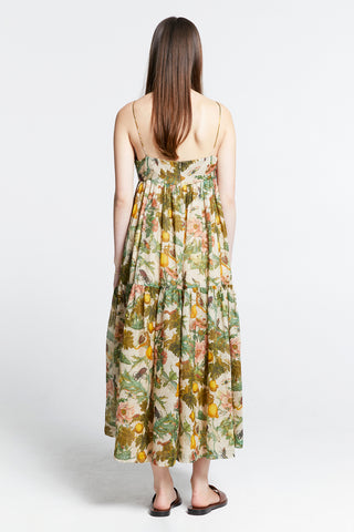 Zestful Dress Macadamia Multi