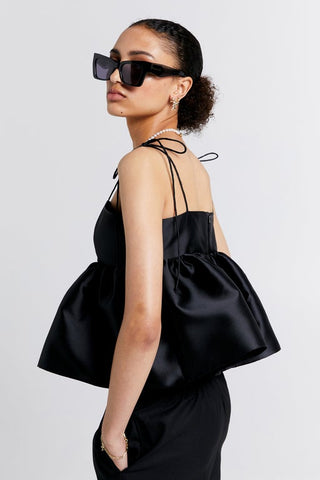 Zestful Top Black
