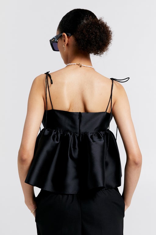 Zestful Top Black