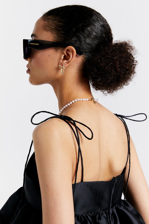 Zestful Top Black