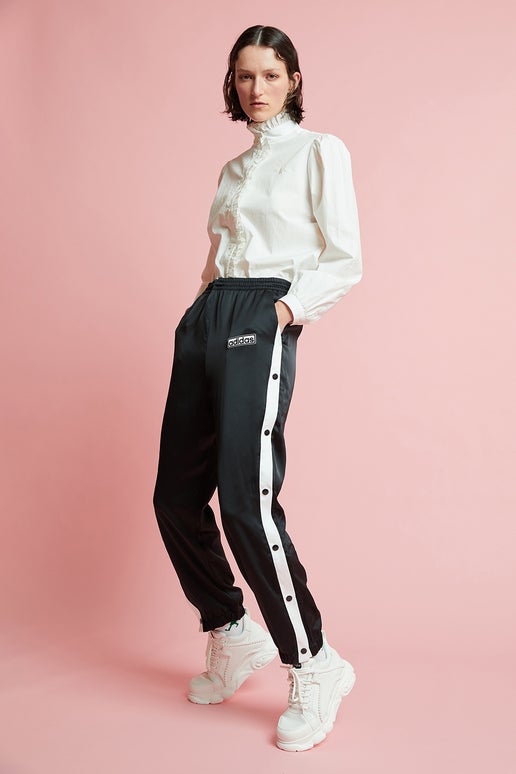 rompecabezas Poderoso Optimista Adidas Adibreak Track Pants Black/white | Karen Walker