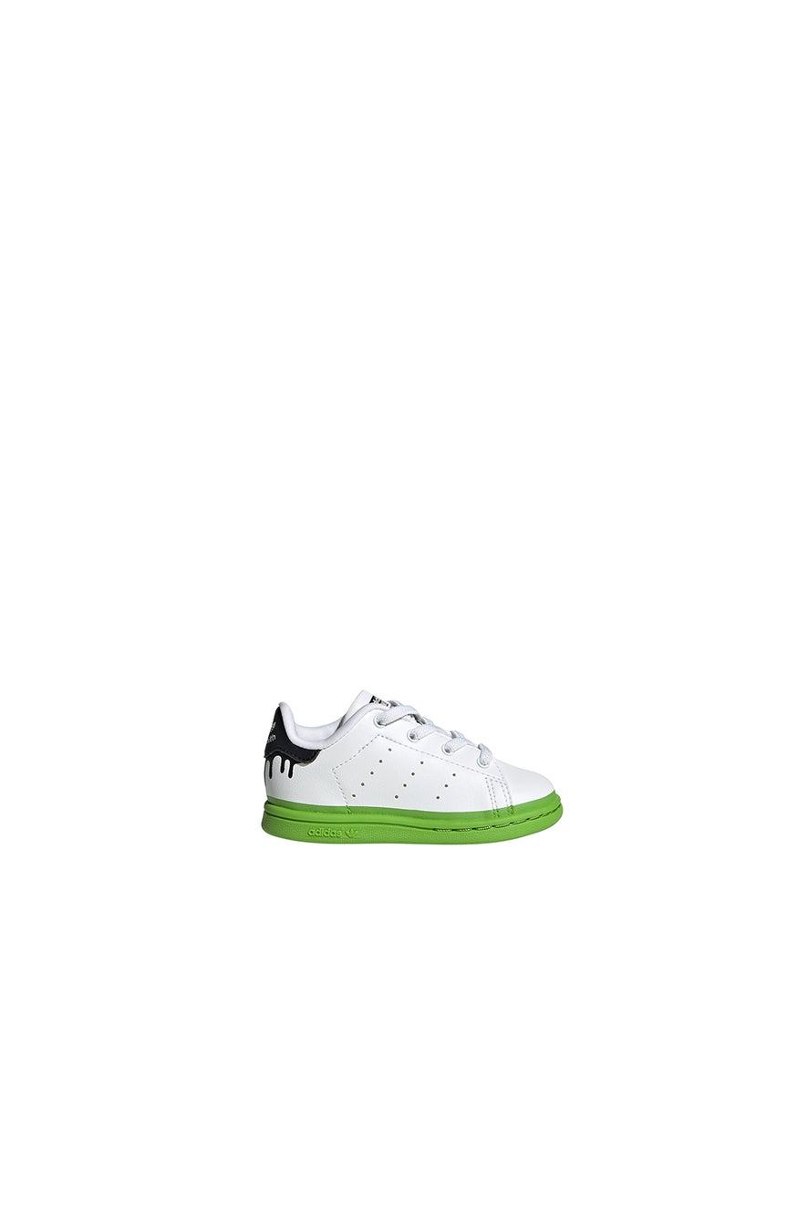 adidas Stan Smith Infant Shoes Cloud White/Team Semi Solid Green