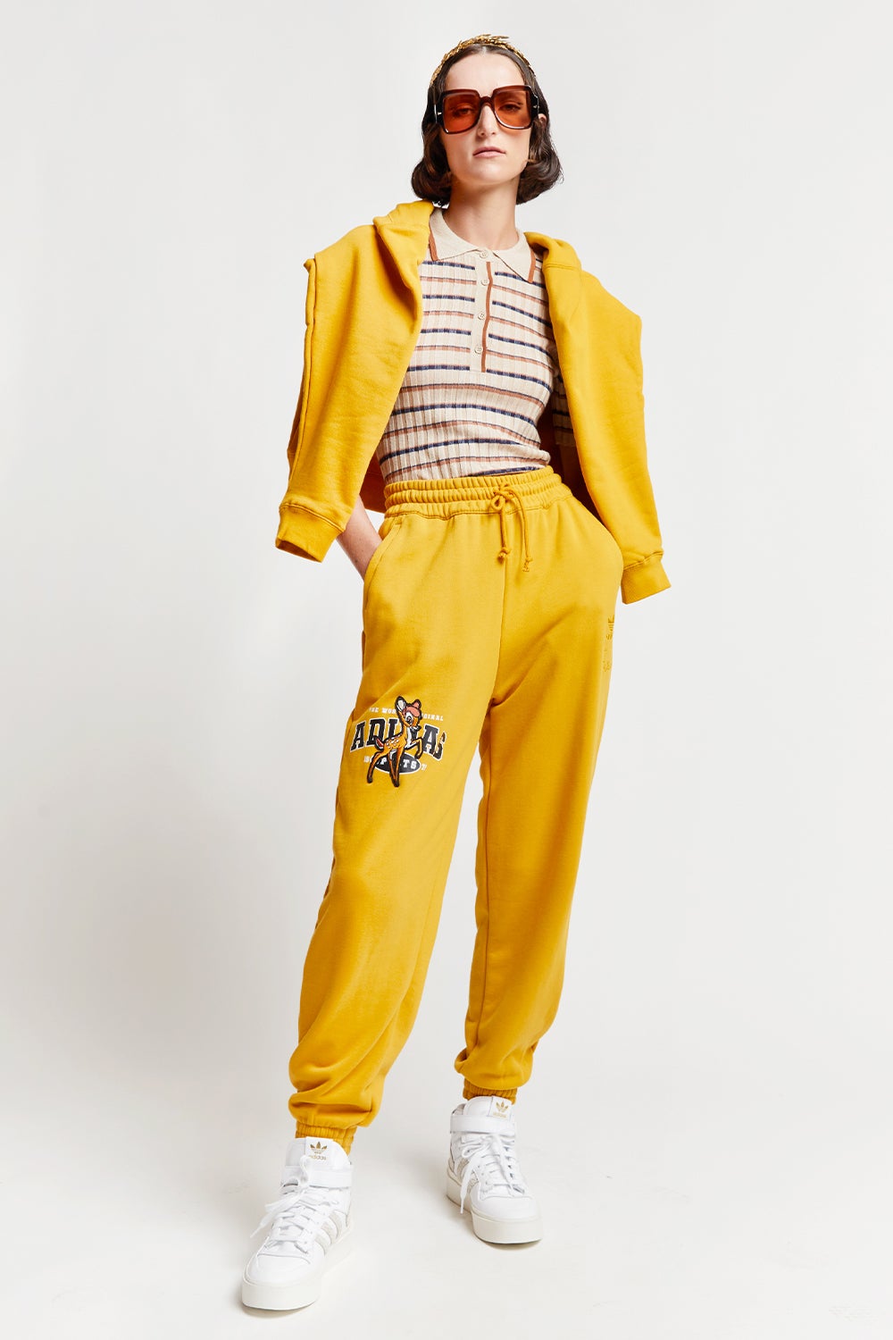 adidas x Disney Bambi Graphic Pants Craft Gold