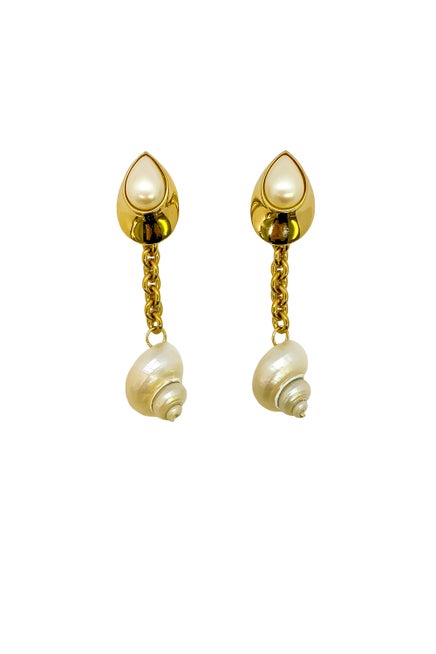 Anoushka Van Rijn Pearly Pearl Earrings