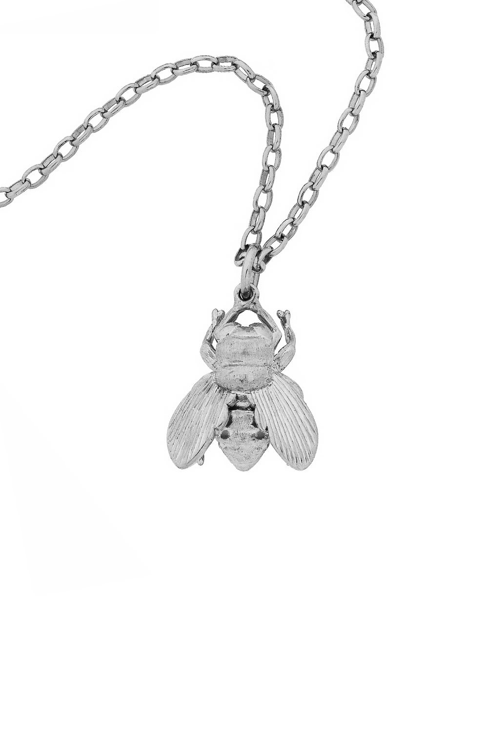 Sterling Silver Bumble Bee Pendant Necklace, Honeybee Pendant Necklace, Bee  Necklace, Realistic Bee Charm Necklace, Bee Necklace - Etsy
