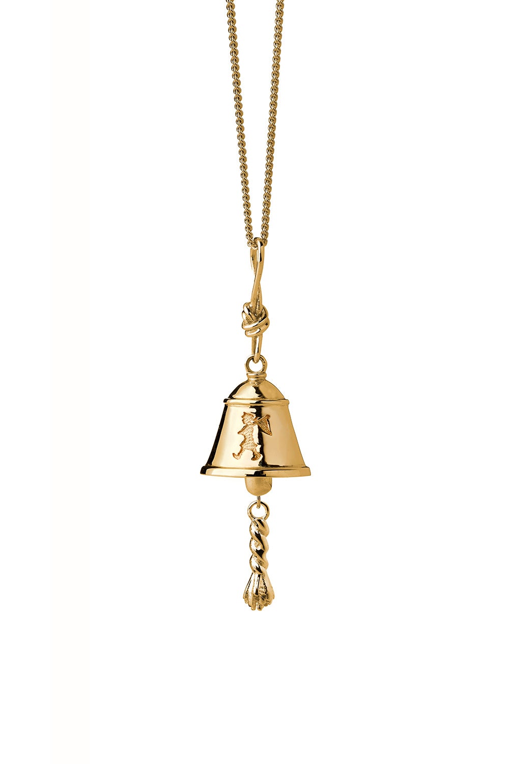 Bell Necklace Gold