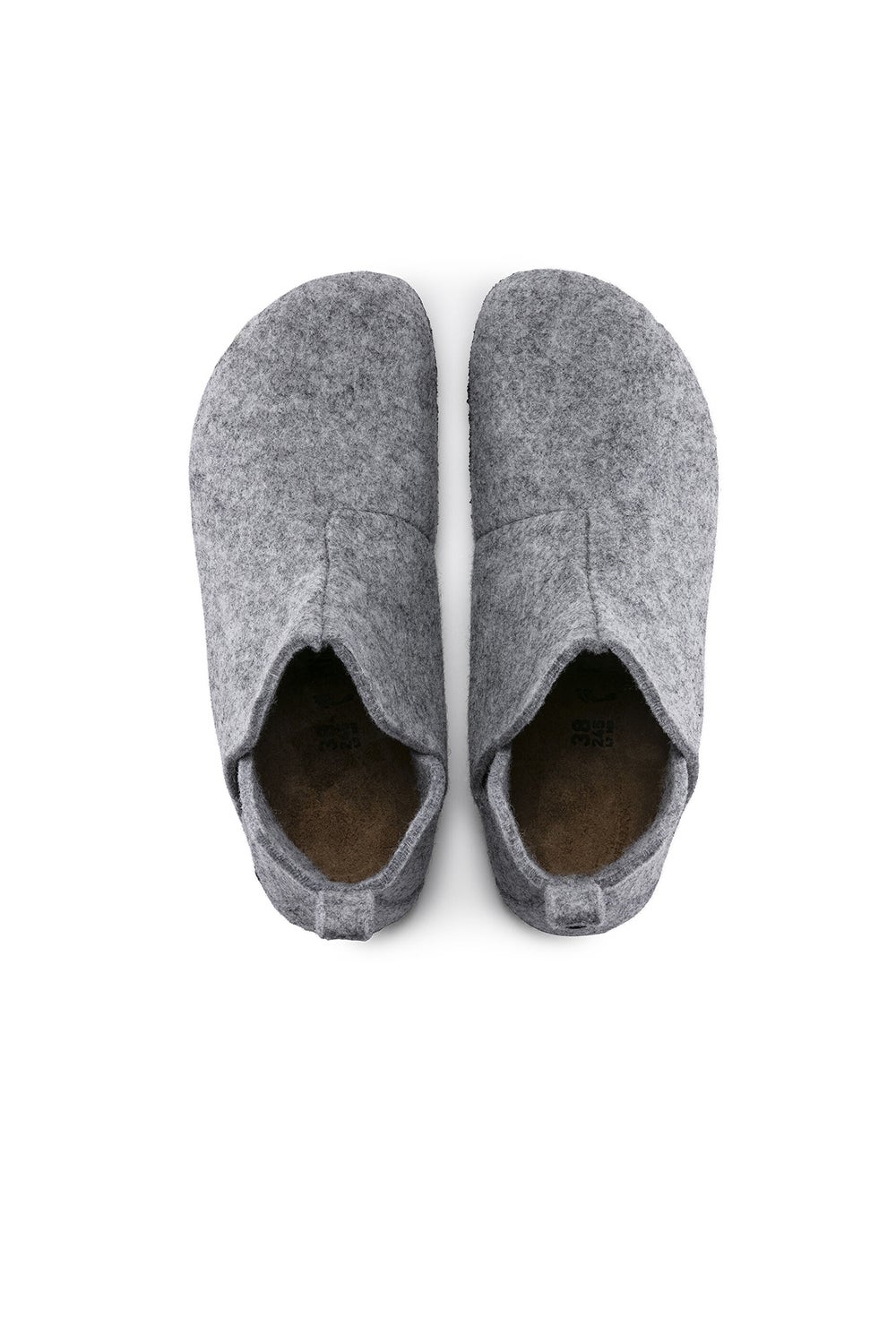 Birkenstock Andermatt Wool-Felt Narrow Fit Light Grey