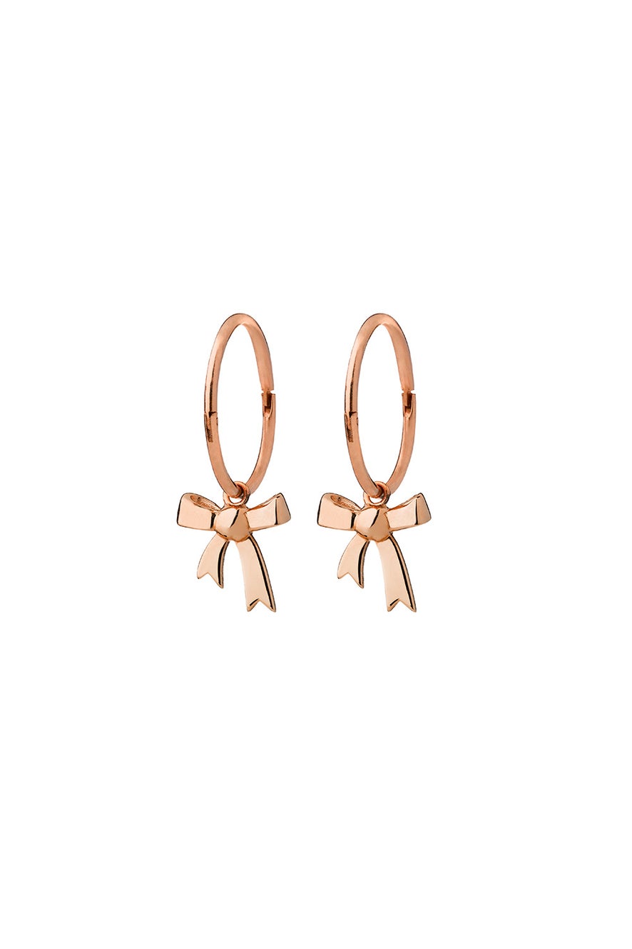Bow Sleepers Rose Gold