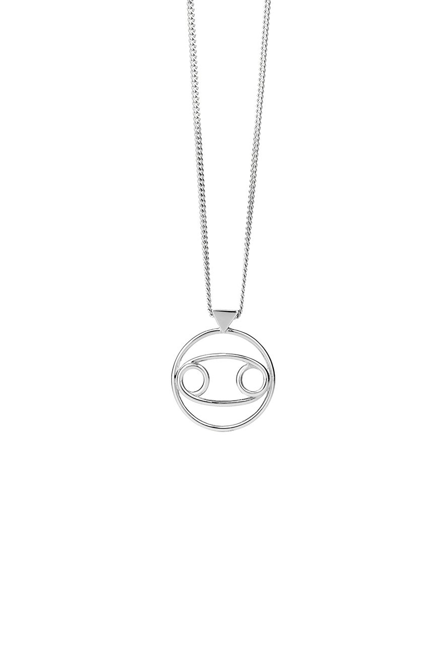 Cancer Necklace Silver