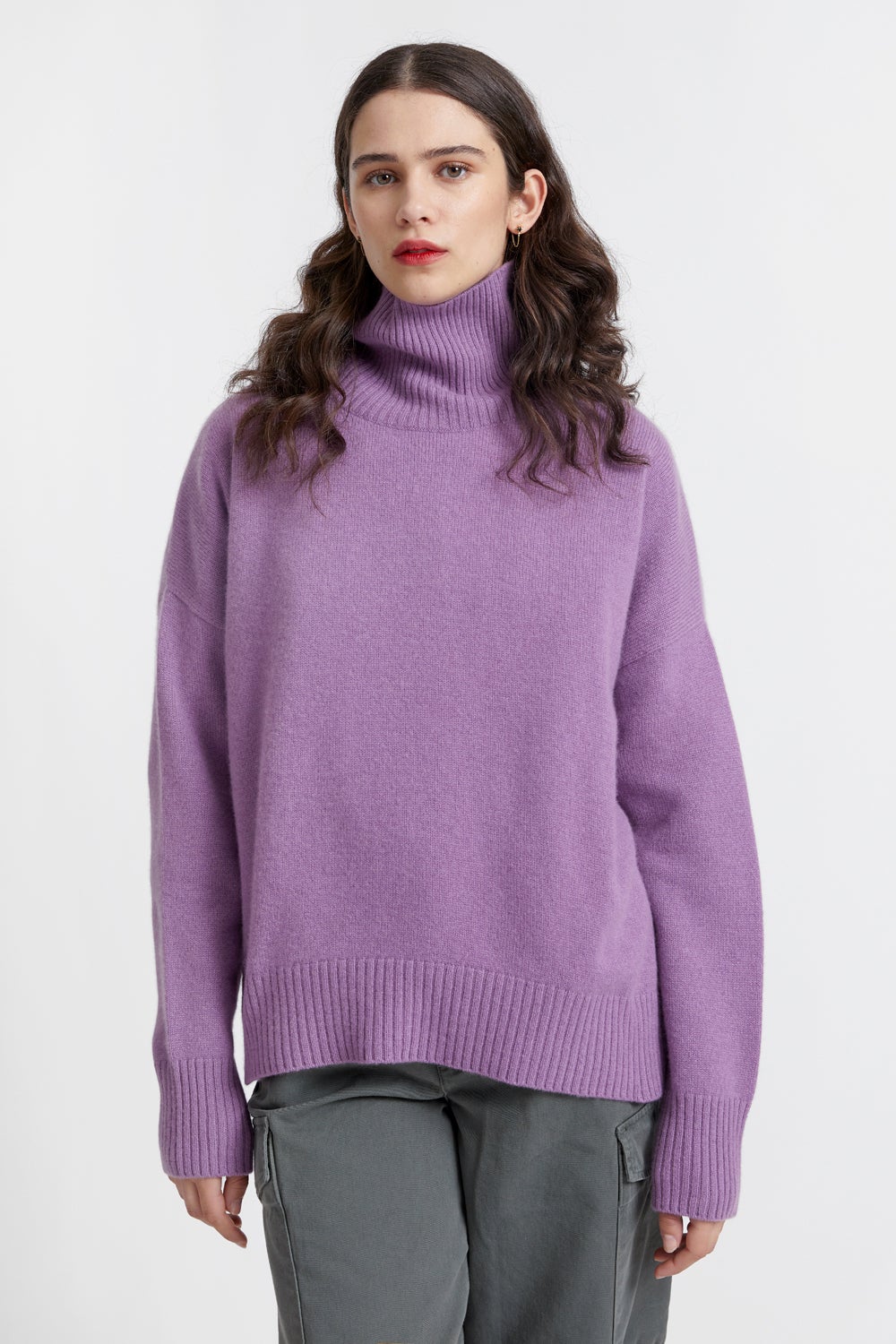 Carmen Oversized Turtleneck Sweater