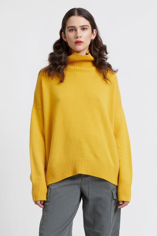 Carmen Oversized Turtleneck Sweater | Karen Walker
