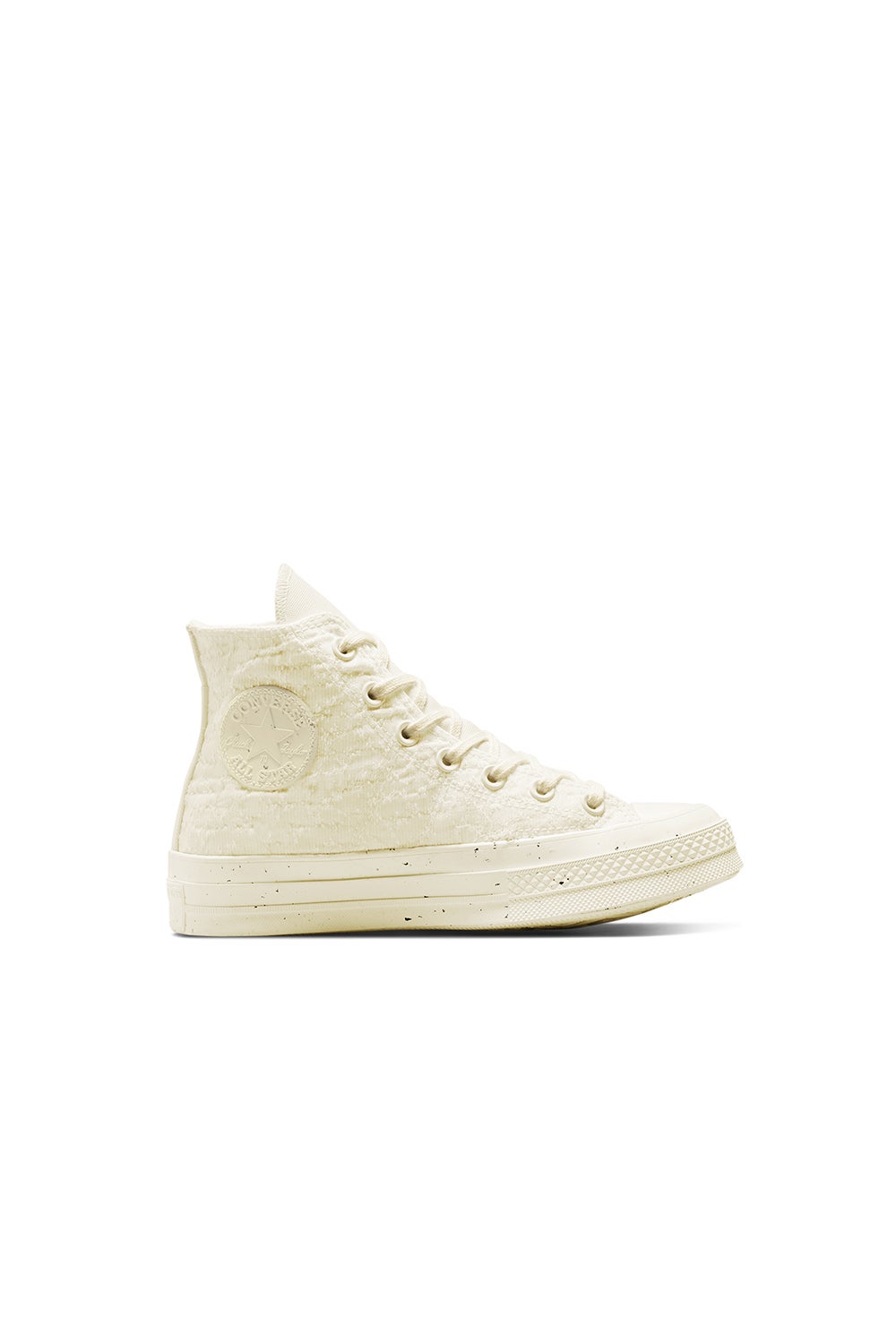 Converse Chuck 70 Mixed Recycled Hybrid Texture High Top Egret