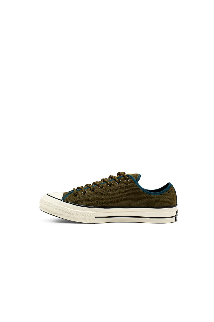 Converse Chuck 70 Low Top Archival Terry Surplus Olive