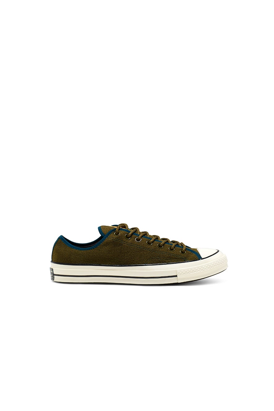 Converse Chuck 70 Low Top Archival Terry Surplus Olive