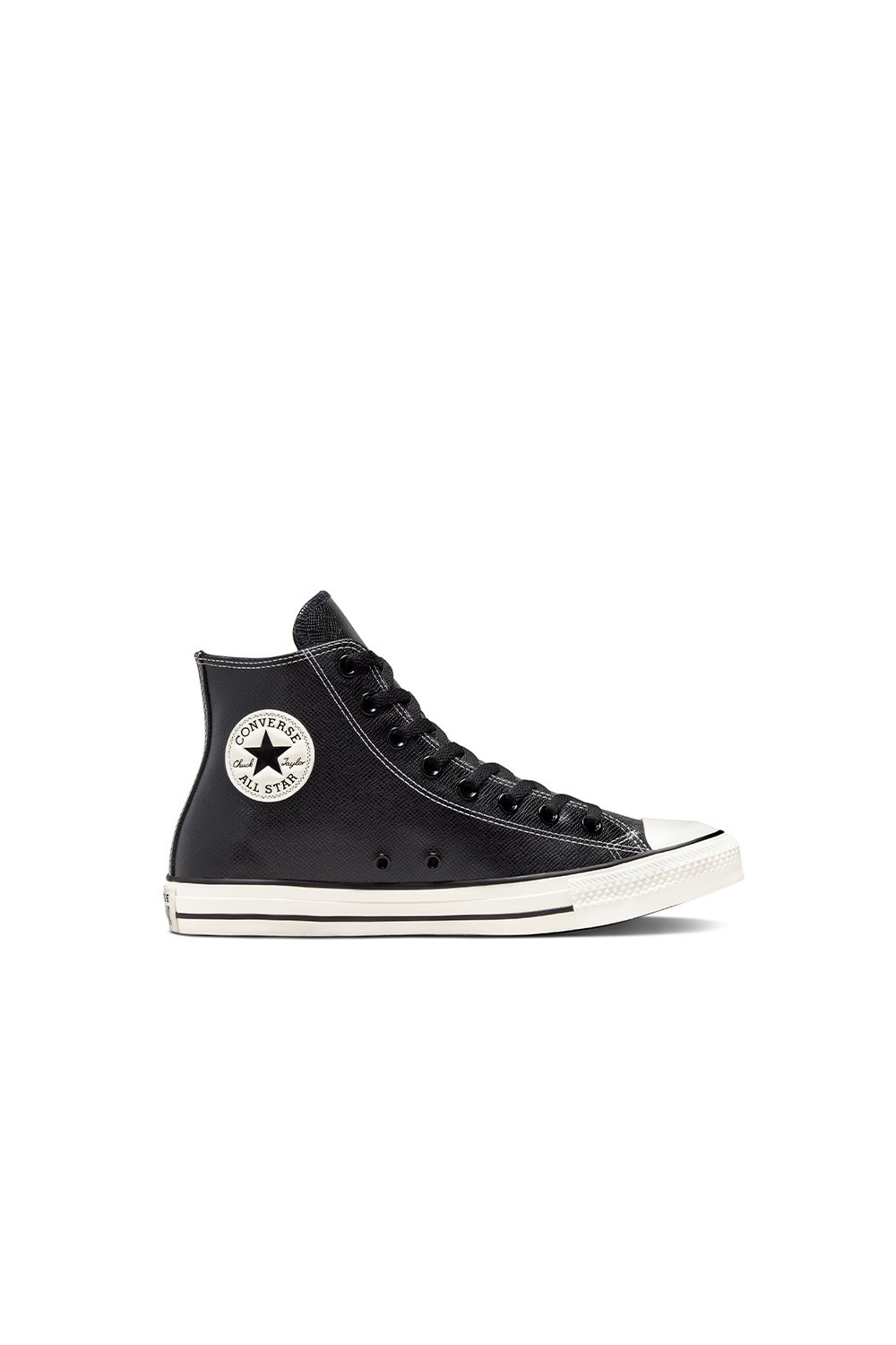 Converse Chuck Taylor All Star Embossed Leather High Top Black