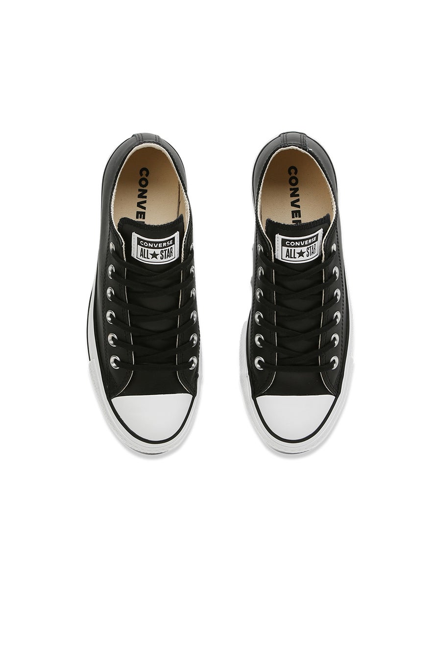 Converse Chuck Taylor All Star Lift Clean Leather Low Top Black