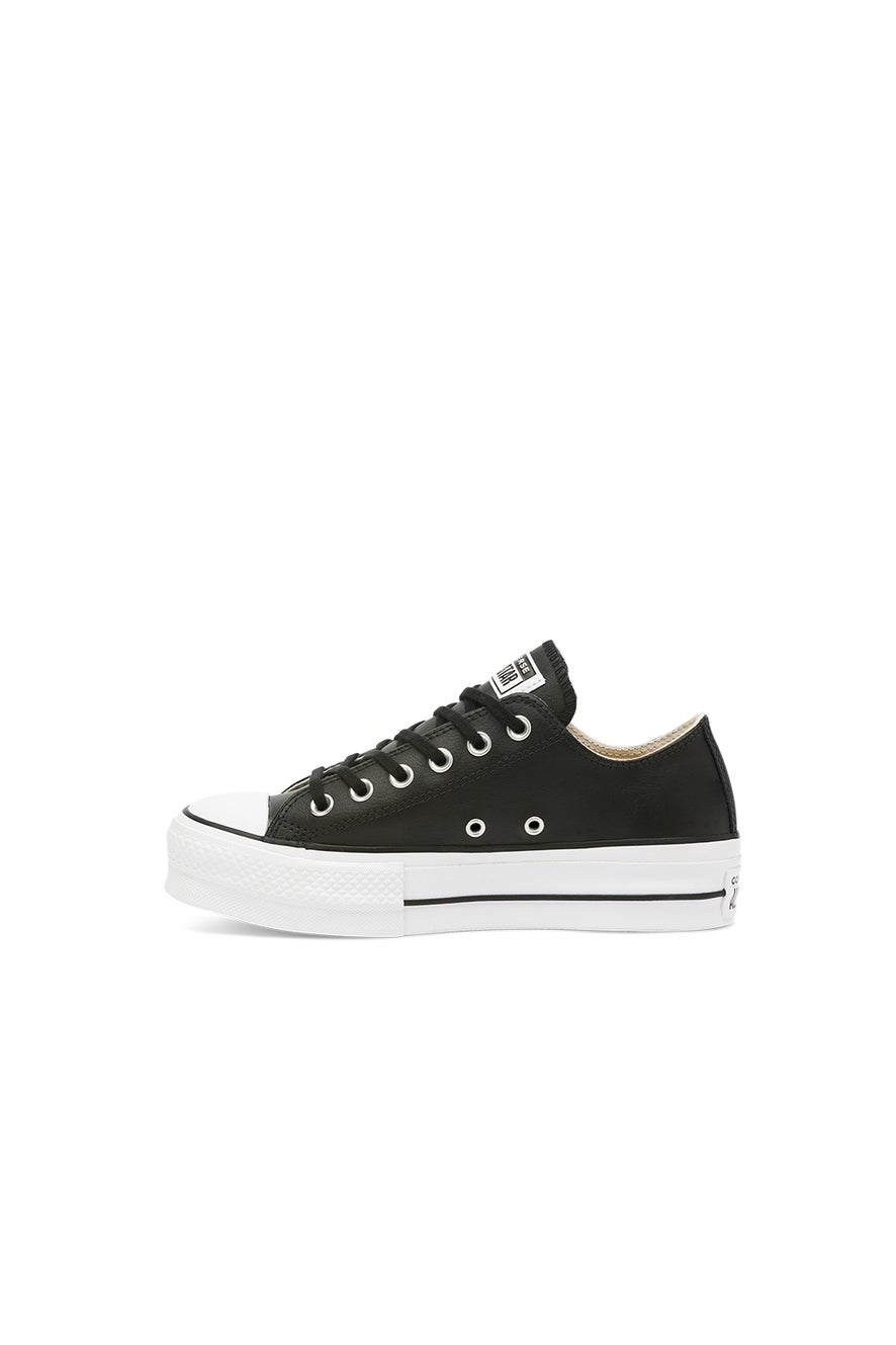 Converse Chuck Taylor All Star Lift Clean Leather Low Top Black