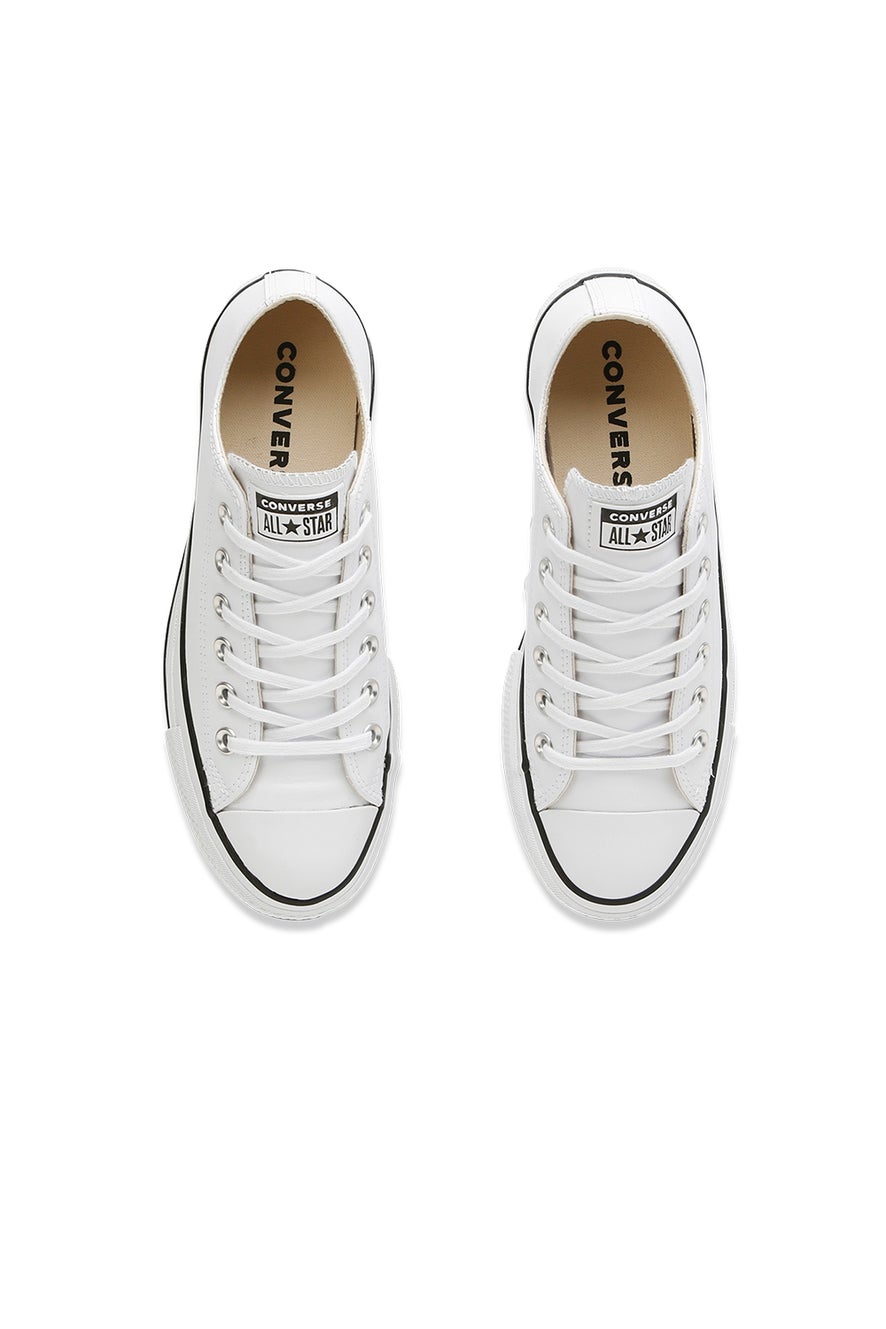 Converse Chuck Taylor All Star Lift Clean Leather Low Top White