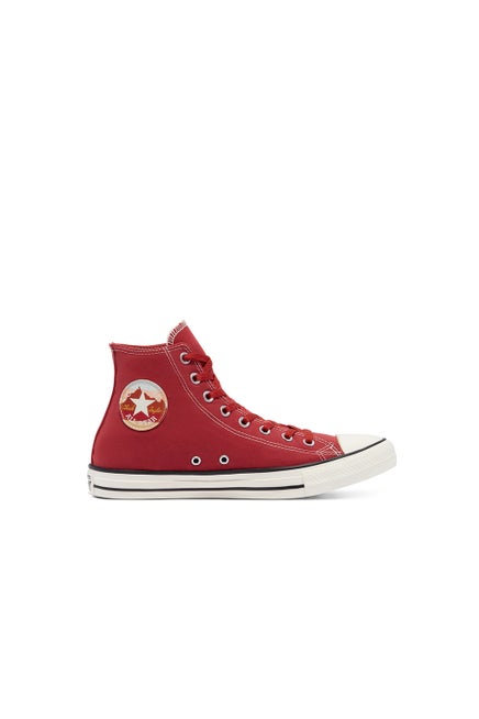 Converse Chuck Taylor All Star National Parks Patch High Top Claret Red