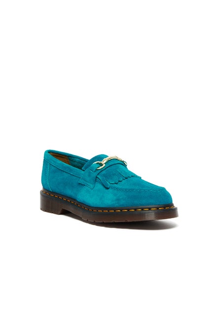 Dr. Martens Snaffle Suede Loafer Turquoise