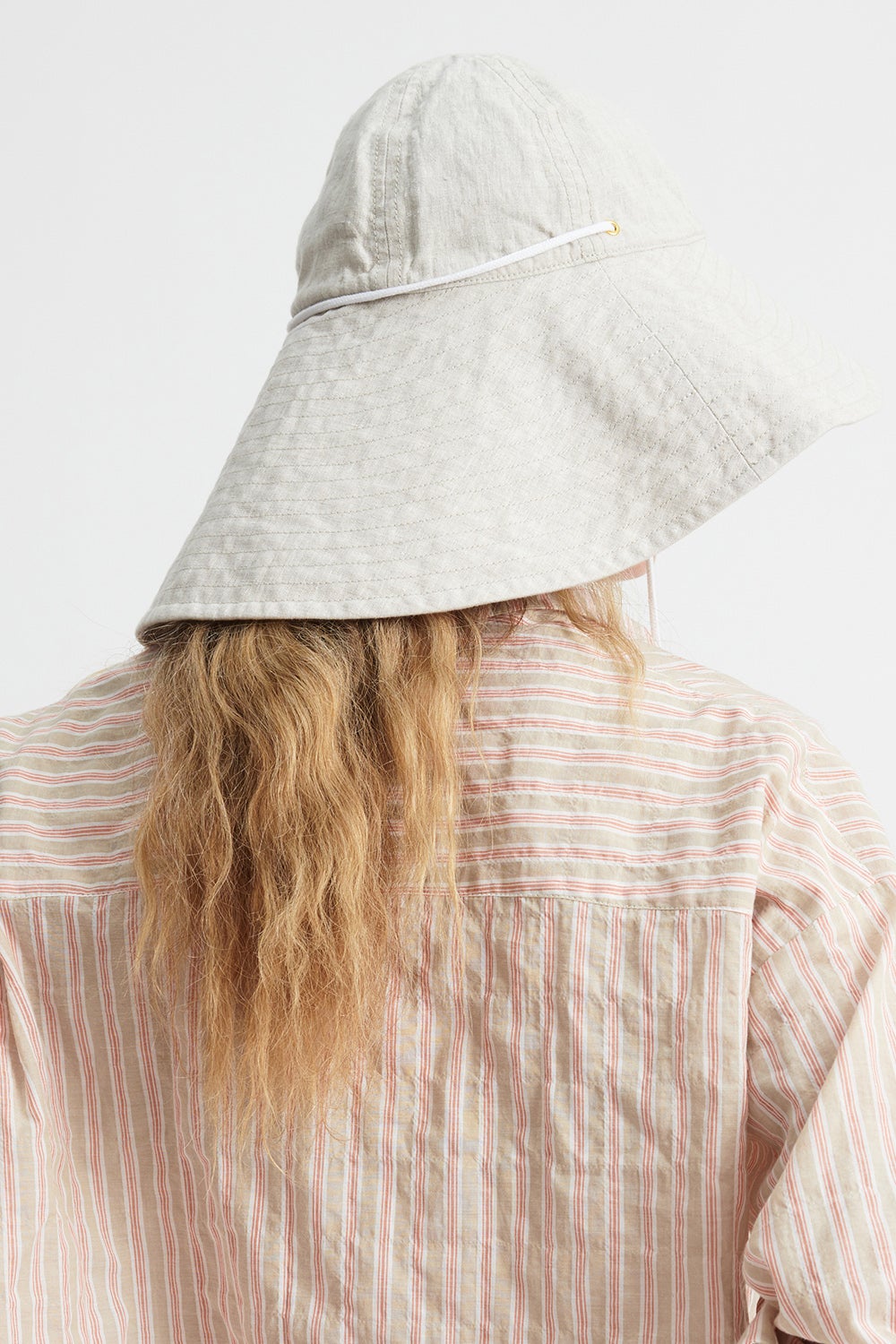 Embroidered Runaway Girl Sou'wester Hat
