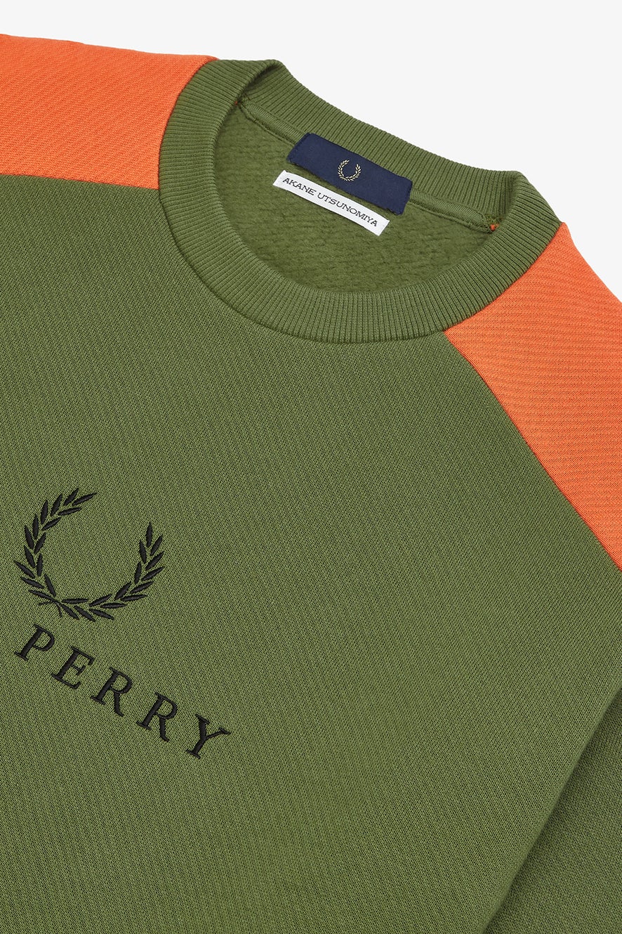 Fred Perry x Akane Utsunomiya Embroidered Sweatshirt
