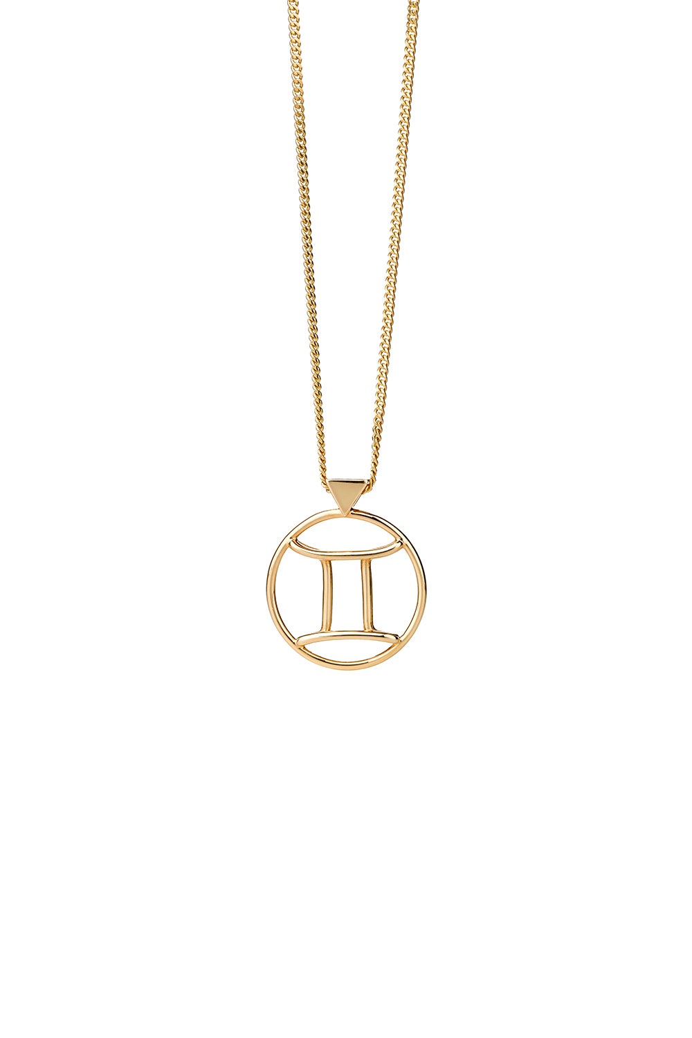 Brooke Gregson Gold Gemini Astrology Diamond Necklace | Liberty