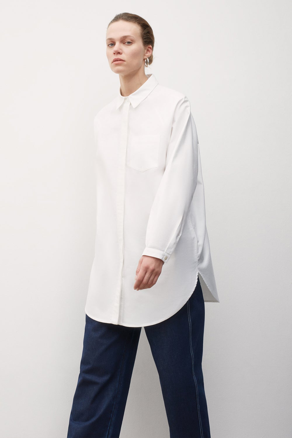 Kowtow Oversized Shirt White
