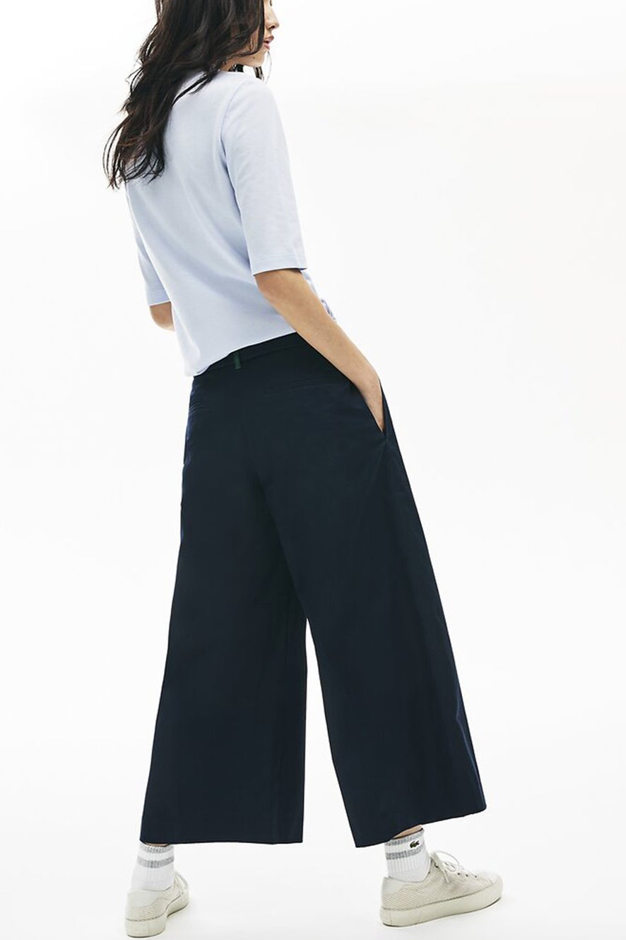 Lacoste Chic Plain Weave Trousers