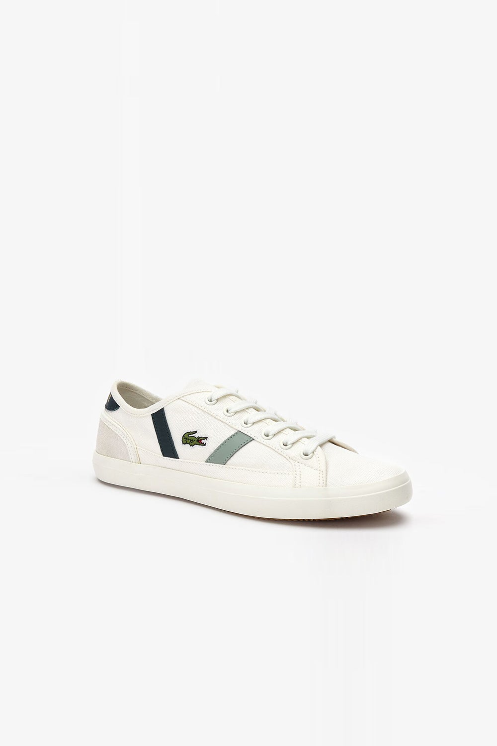 Lacoste Sideline Canvas and Leather Trainers W