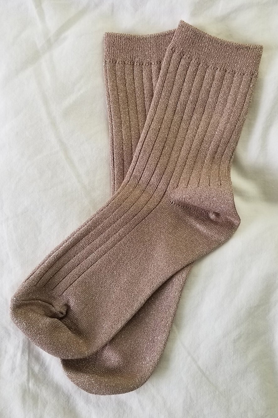Le Bon Shoppe Her Socks Modal Lurex