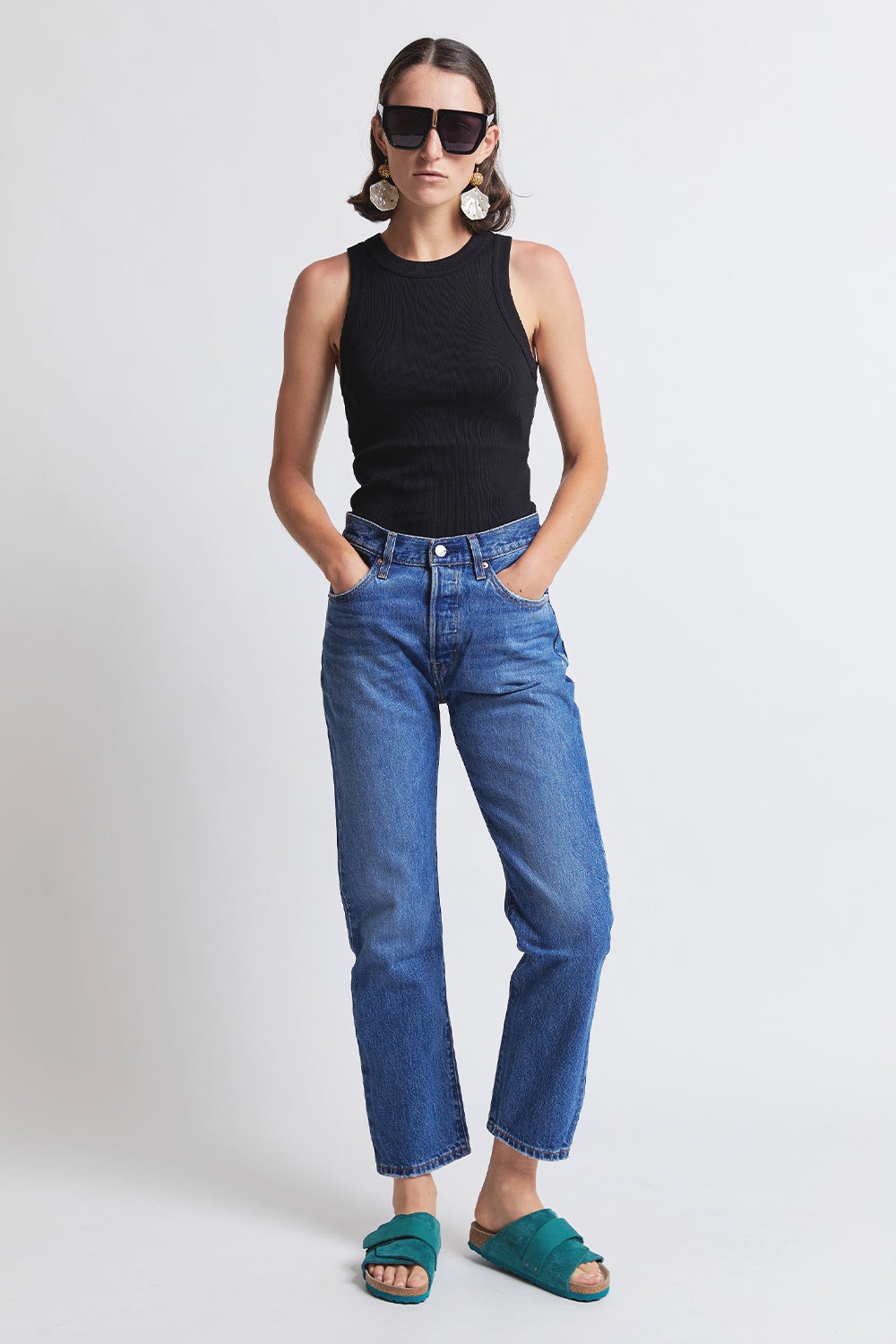 Levi's 501® Crop Jeans Athens Noon